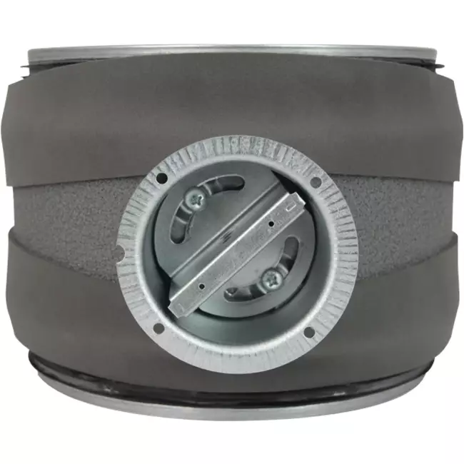Thermoduct 13 mm handbediende regelklep diameter 180 mm geïsoleerd