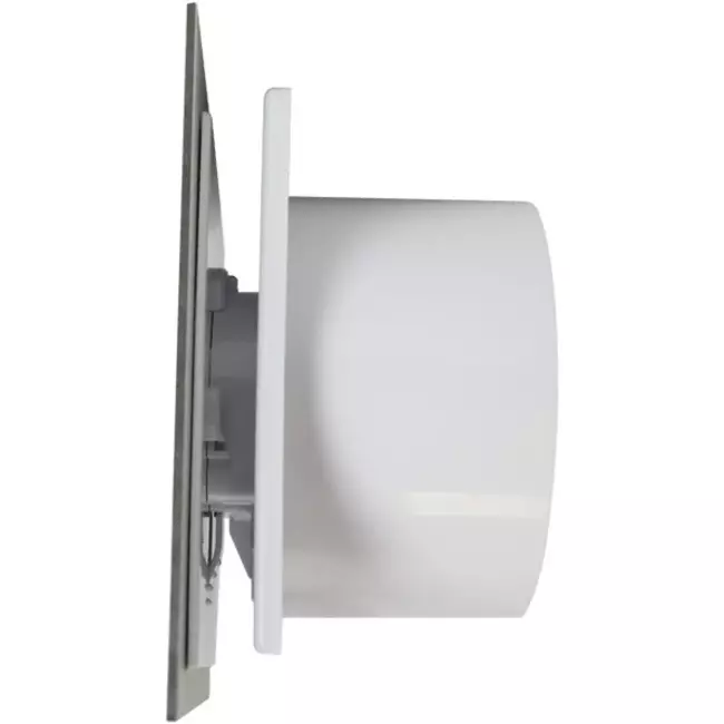 Air Roxy badkamerventilator met aansluitdiameter 100 mm - front goud aluminium