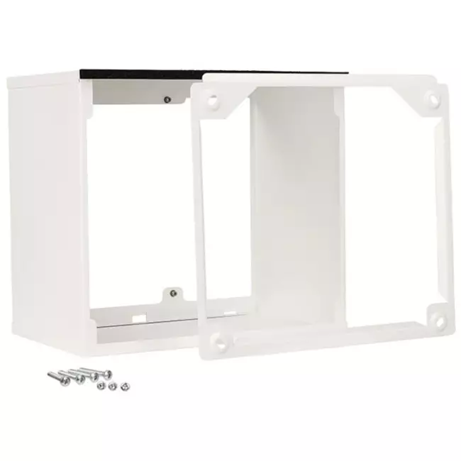 Verlengstuk Air 70 wit RAL9010 - muurdikte 300-350 mm
