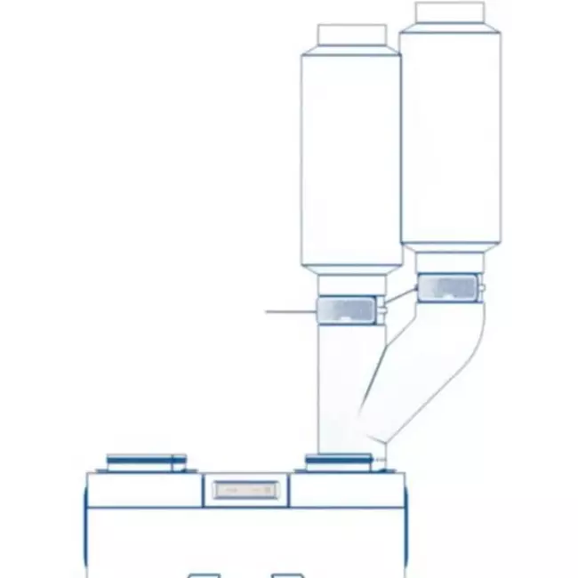 Orcon HRC-425 Smartcomfort WTW met 2-zonesturing - 425 m³/h