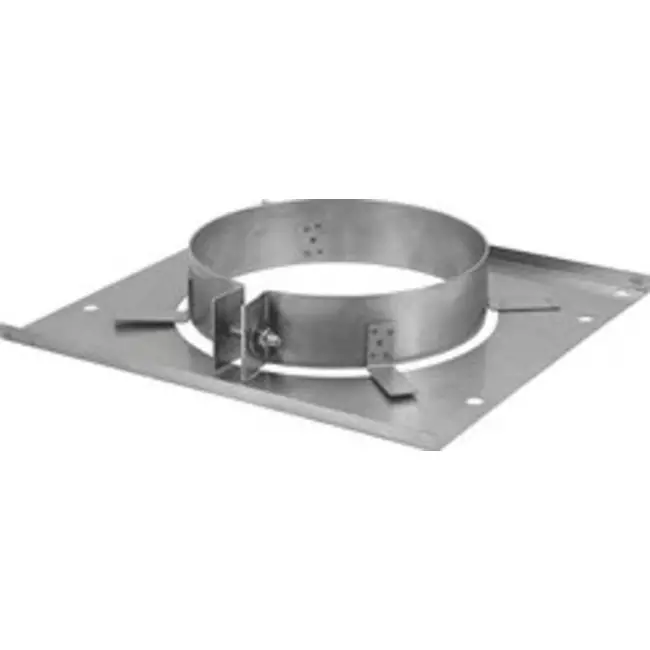 Vloerplaat beugel voor buis diameter 80 mm I304