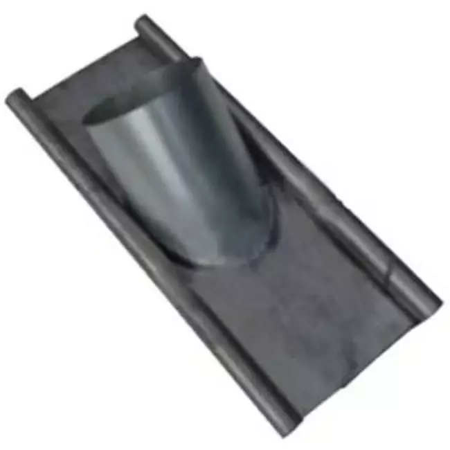 Thermoduct loodslab diameter 125mm - 45 graden
