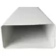 Rechthoekig kunststof ventilatiekanaal 110x55 lengte= 1 meter - K-1