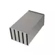 Rechthoekige geluiddemper L=1000 x B=1000 x H=450 (5 coulissen)