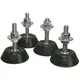 Vibratiedempers voor buitenunits set van 4 stuks