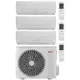 Tosot PULAR Triple split airco Inverter 121212P R32 3x3,2 kW set