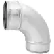 Bocht diameter 80 mm 90 graden (niet safe)