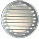 Metalen ventilatierooster rond Ø 200mm zink - MR200ZN