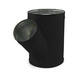 Spiro t-stuk 80 mm diameter 80 mm (45 graden) (sendz. verz.) RAL9005