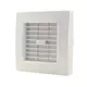 Europlast badkamerventilator Ø 100 mm Wit met automatische sluitklep - luxe X100Z