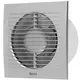 Badkamerventilator Ø 100 mm Zilver met timer - standaard EE100TS