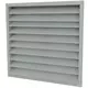 Buitenmuurrooster gegalvaniseerd staal 300x300