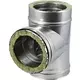 DW diameter 150 mm (150/200) T-stuk T90 I316L/I304 (D0,5/0,6)