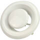 Ventilatie afvoer ventiel 80mm met metaal klemveren - DVS-C80 RAL9010