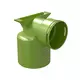 Ubbink Air Excellent 48C ventieladapter 125 1x90°