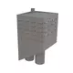 Itho Daalderop schoorsteen (hellend) rechts incl. tussenkast (2x WP200, RGA80, LT80, RO110)