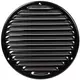 Metalen ventilatierooster rond Ø200 mm zwart - MR200M - RAL9005