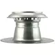 Platdakontluchting Vent-Alu 2000 dubbelwandig 315mm