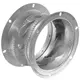 Ruck flexibele dakaansluiting, gegalvaniseerd plaatstaal diameter 560 mm tot 400 °C