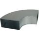 Instort ventilatiekanaal bocht 90 graden 300x80 horizontaal
