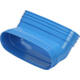Wavin Ventiza bocht 45 graden PVC ovaal 195x80 mm verticaal M/M