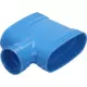 Wavin Ventiza T-stuk PVC ovaal 195x80 mm M/M/M