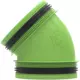 Duco aansluitstuk 45° met rubber D160/D160 (M/M)