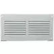 Metalen rechthoekige sleuf rooster 200x100 wit - MR2010