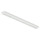 Lijnrooster aluminium met 1 instelbaar patroonblad – 2000 mm – RAL 9016