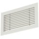 Staafrooster aluminium – met klemveren – 800x100 mm – RAL 9010