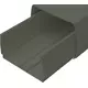 Optimalduct Climclick Leidinggoot 80x60 mm RAL 7016 Antraciet. 2 meter