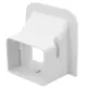ClimaConnect muurrosette voor montagekanaal 100 mm - RAL 9010