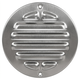 Buitenrooster rond 200mm RVS304