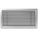 ClimaConnect buitenmuurrooster aluminium 300x300 mm