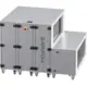 Maxivent WTW luchtbehandelingkasten met warmtewiel 5000 m3/h met DX-batterij horizontaal rechts - RHE 5000 H ODJR T 01