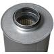 Ronde geluiddemper diameter 250 mm - lengte 600 mm (100 mm isolatie)