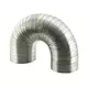 Starre aluminium ventilatieslang rond Ø 160mm lengte 3 meter