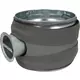 Thermoduct 13 mm handbediende regelklep diameter 180 mm geïsoleerd