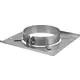 Vloerplaat beugel voor buis diameter 80 mm I304