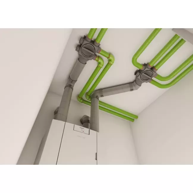 Ubbink Aerfoam beugel 125 mm