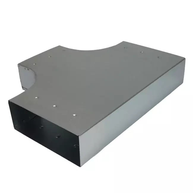 T-stuk 90 graden 170x80 mm - 170x80 mm tbv instortkanaal