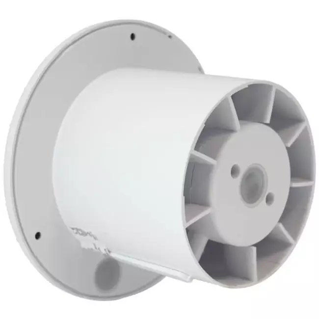 Badkamerventilator Ø 100 mm wit - aRid 100 BB