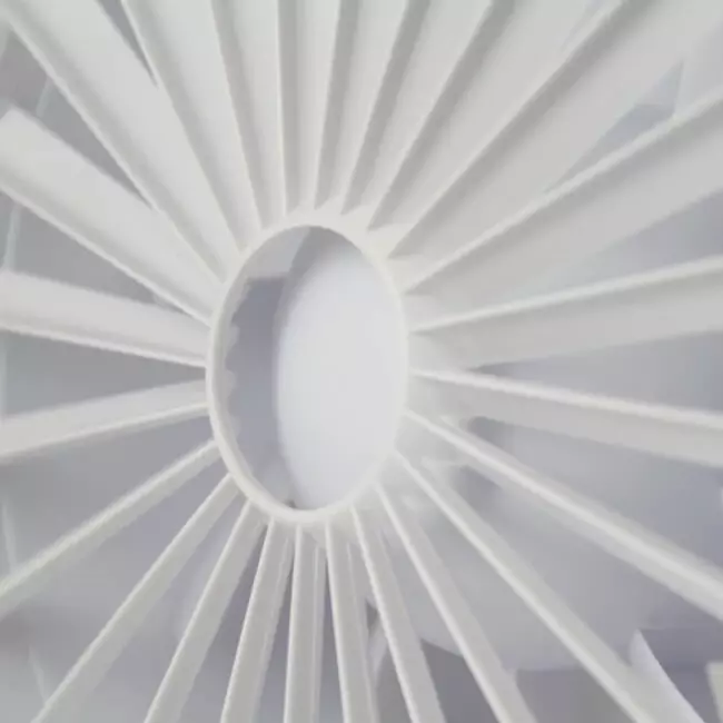 Badkamerventilator Ø 150 mm wit - aRid 150 BB TS