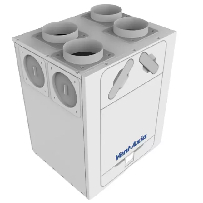 Vent-Axia WTW wandunit Econiq 350L links - 350 m³/h
