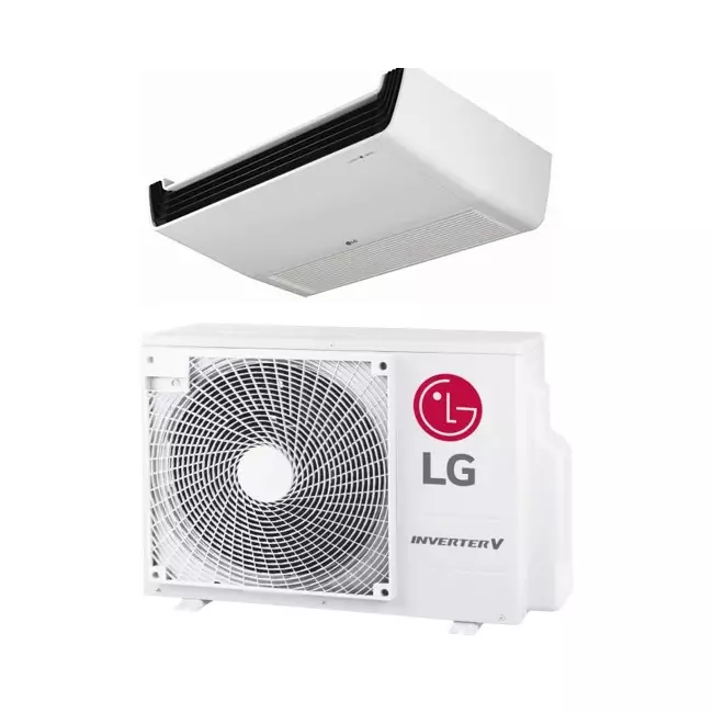 LG Plafond onderbouw Inverter airco UV18F-Compact R32 5,0 kW set