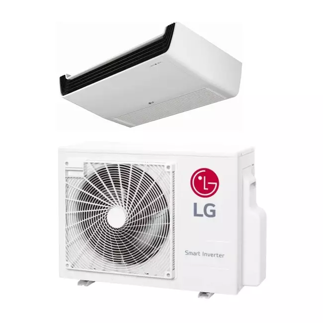 LG Plafond onderbouw Inverter airco UV30F-Compact R32 8,0 kW set