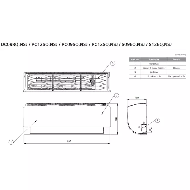 LG Standard Plus Smart Inverter airco R32 3,5 kW set