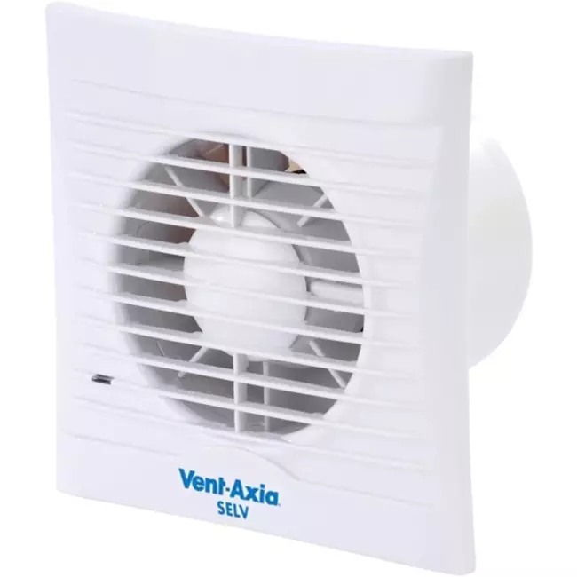 Vent-Axia Azur SELV 12V badkamer- en toiletventilator met timer - 100 mm