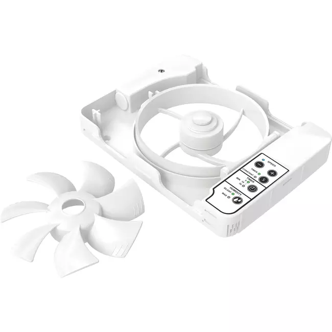 Vent-Axia Lo-Carbon iQ platte design badkamerventilator Ø 100 - 125