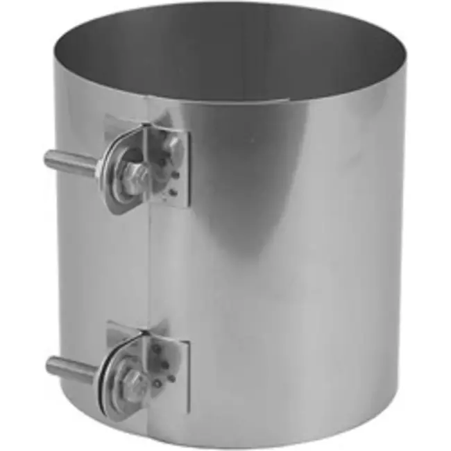 Aansluitband diameter 80 mm I316L (D0,5)